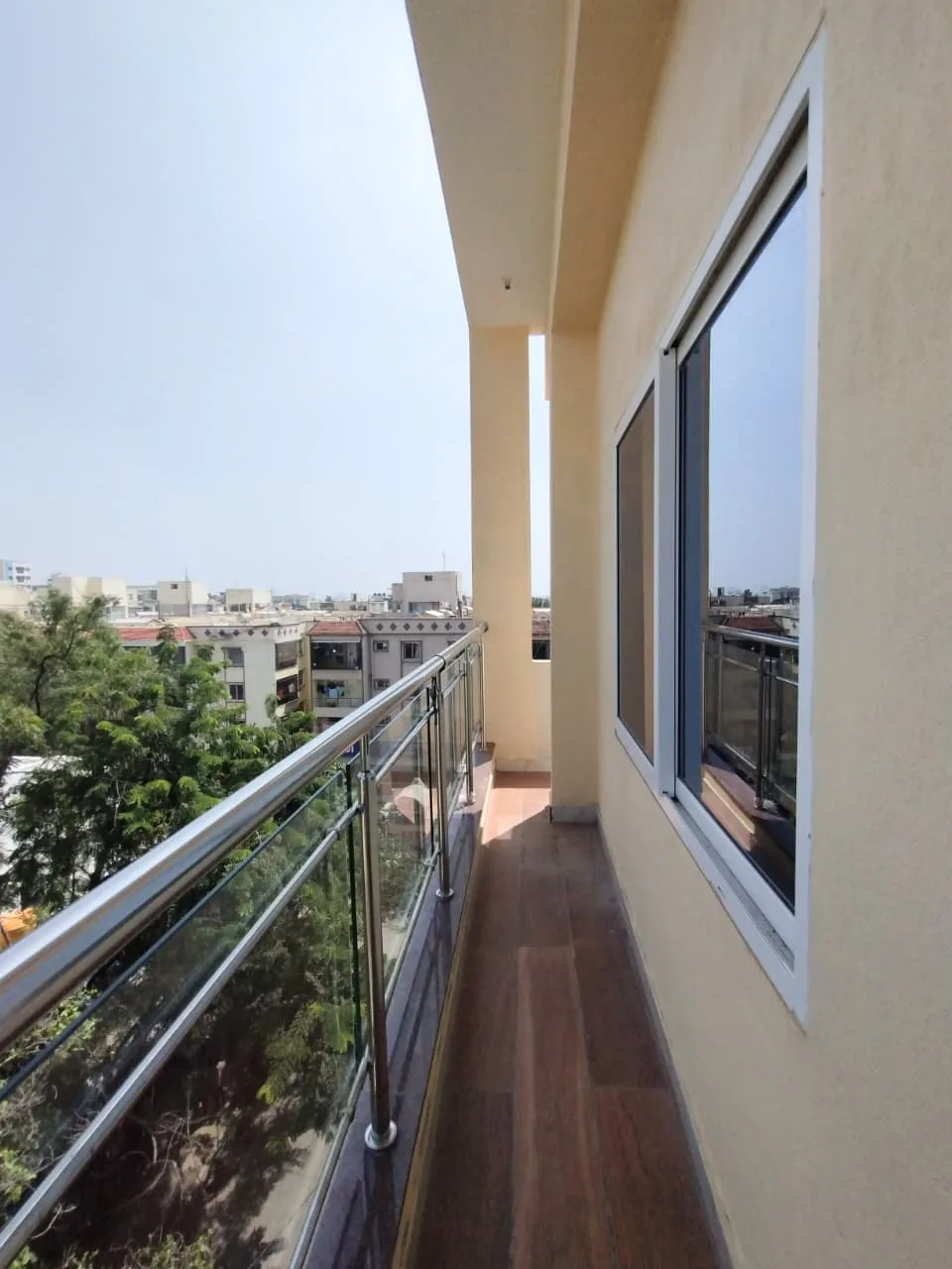 3 BHK Builder floor for rent in kasturinagar, bangalore, Balcony / view