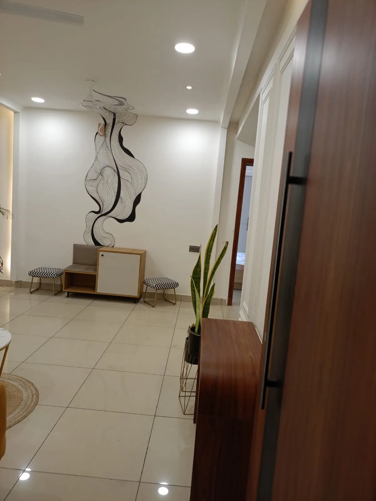 2 BHK Flat for sale in Kalyanpur, Kanpur, Living room