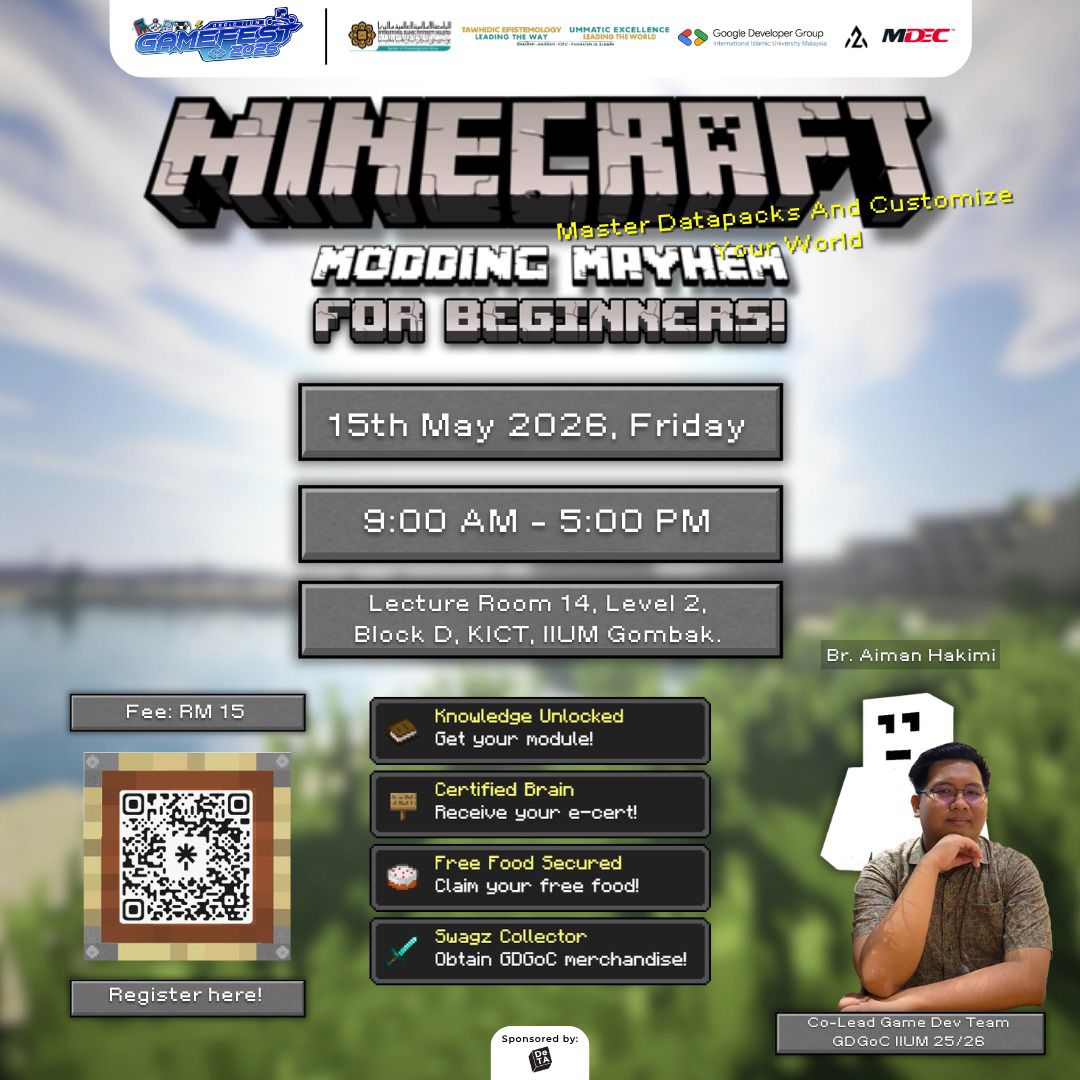 🎮🔥𝗚𝗮𝗺𝗲𝗙𝗲𝘀𝘁 𝟮𝟬𝟮𝟲: 𝗠𝗶𝗻𝗲𝗰𝗿𝗮𝗳𝘁 𝗠𝗼𝗱𝗱𝗶𝗻𝗴 𝗠𝗮𝘆𝗵𝗲𝗺🔥⛏️