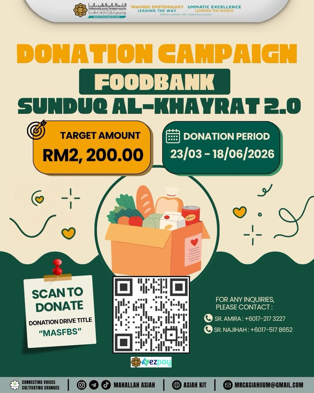 [ 𝗙𝗢𝗢𝗗𝗕𝗔𝗡𝗞 𝟮.𝟬 : 𝗦𝗨𝗡𝗗𝗨𝗤 𝗔𝗟-𝗞𝗛𝗔𝗬𝗥𝗔𝗧 ]