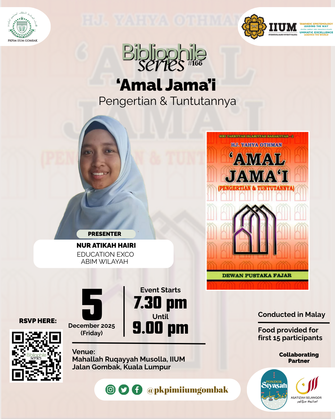 𝐁𝐈𝐁𝐋𝐈𝐎𝐏𝐇𝐈𝐋𝐄 𝐒𝐄𝐑𝐈𝐄𝐒 #𝟏𝟔𝟔: ‘𝐀𝐌𝐀𝐋 𝐉𝐀𝐌𝐀’𝐈: 𝐏𝐄𝐍𝐆𝐄𝐑𝐓𝐈𝐀𝐍 & 𝐓𝐔𝐍𝐓𝐔𝐓𝐀𝐍𝐍𝐘𝐀