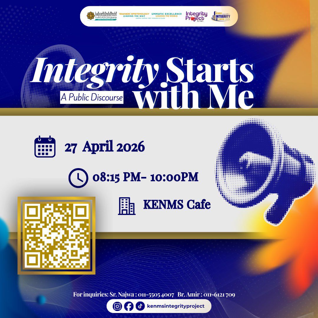 ✨INTEGRITY WEEK 2026: PUBLIC DISCOURSE✨