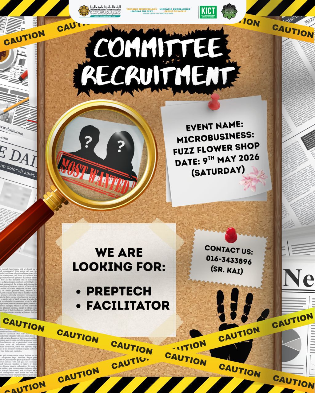 Microbusiness: Fuzz Flower Workshop Recruitment