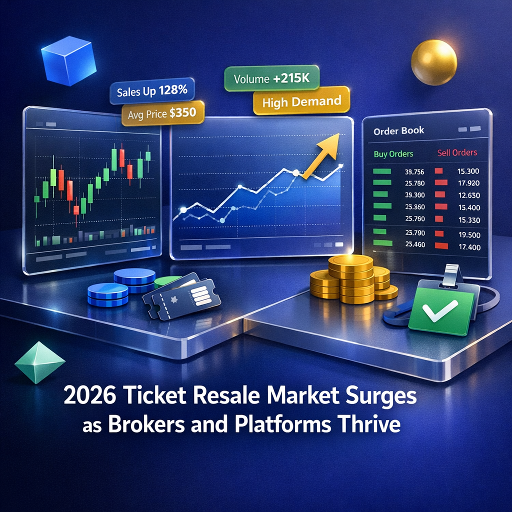 2026 Ticket Resale Market Surges as Brokers and Platforms Thrive