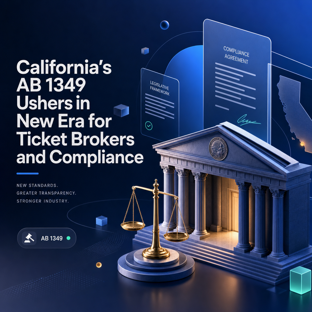 California’s AB 1349 Ushers in New Era for Ticket Brokers and Compliance