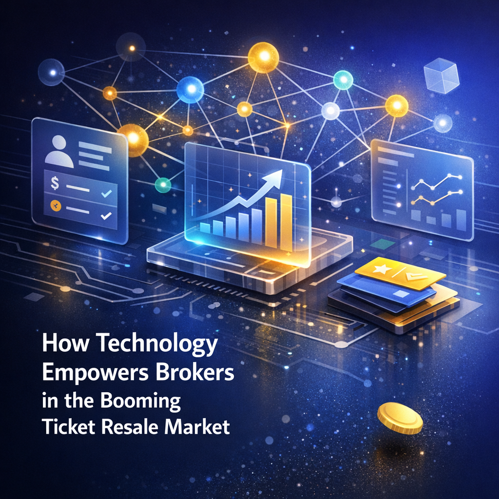 How Technology Empowers Brokers in the Booming Ticket Resale Market