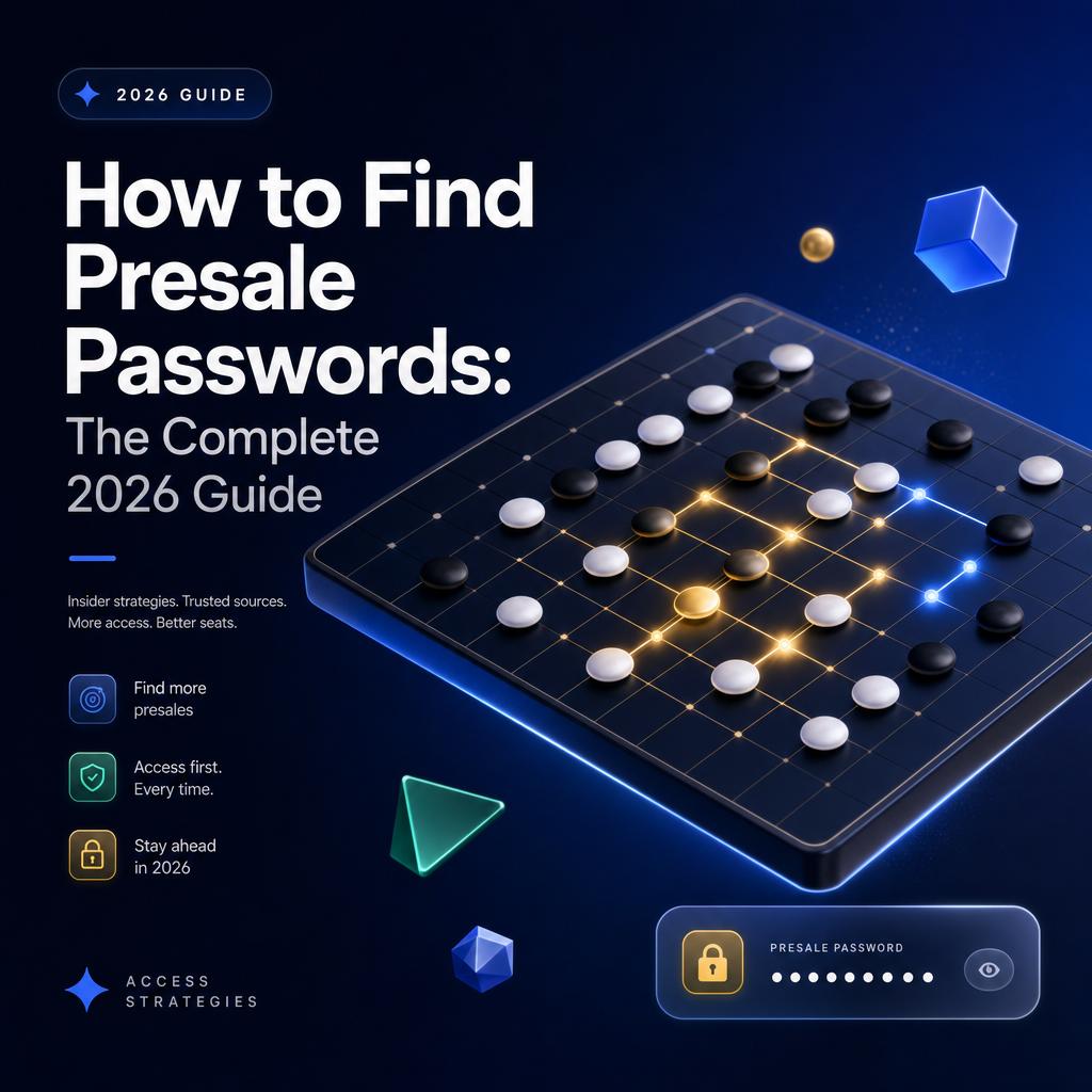 How to Find Presale Passwords: The Complete 2026 Guide