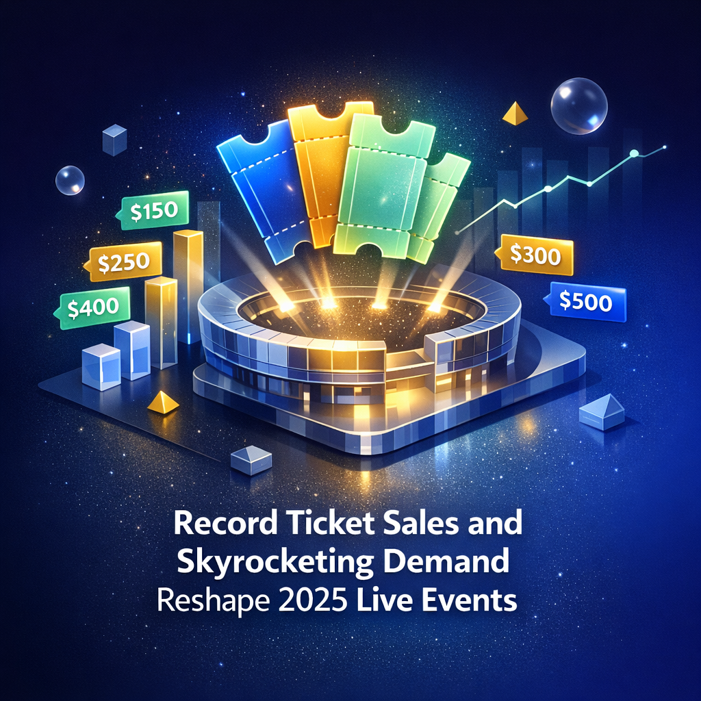 Des ventes de billets record et une demande en plein essor transforment les événements live de 2025