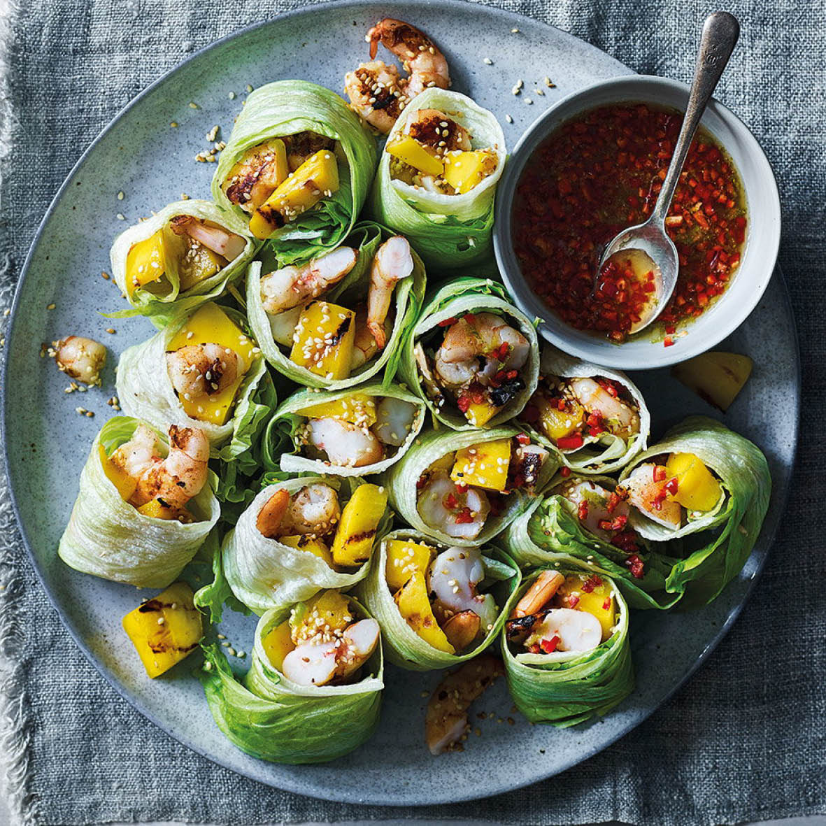 prawn-and-mango-rolls