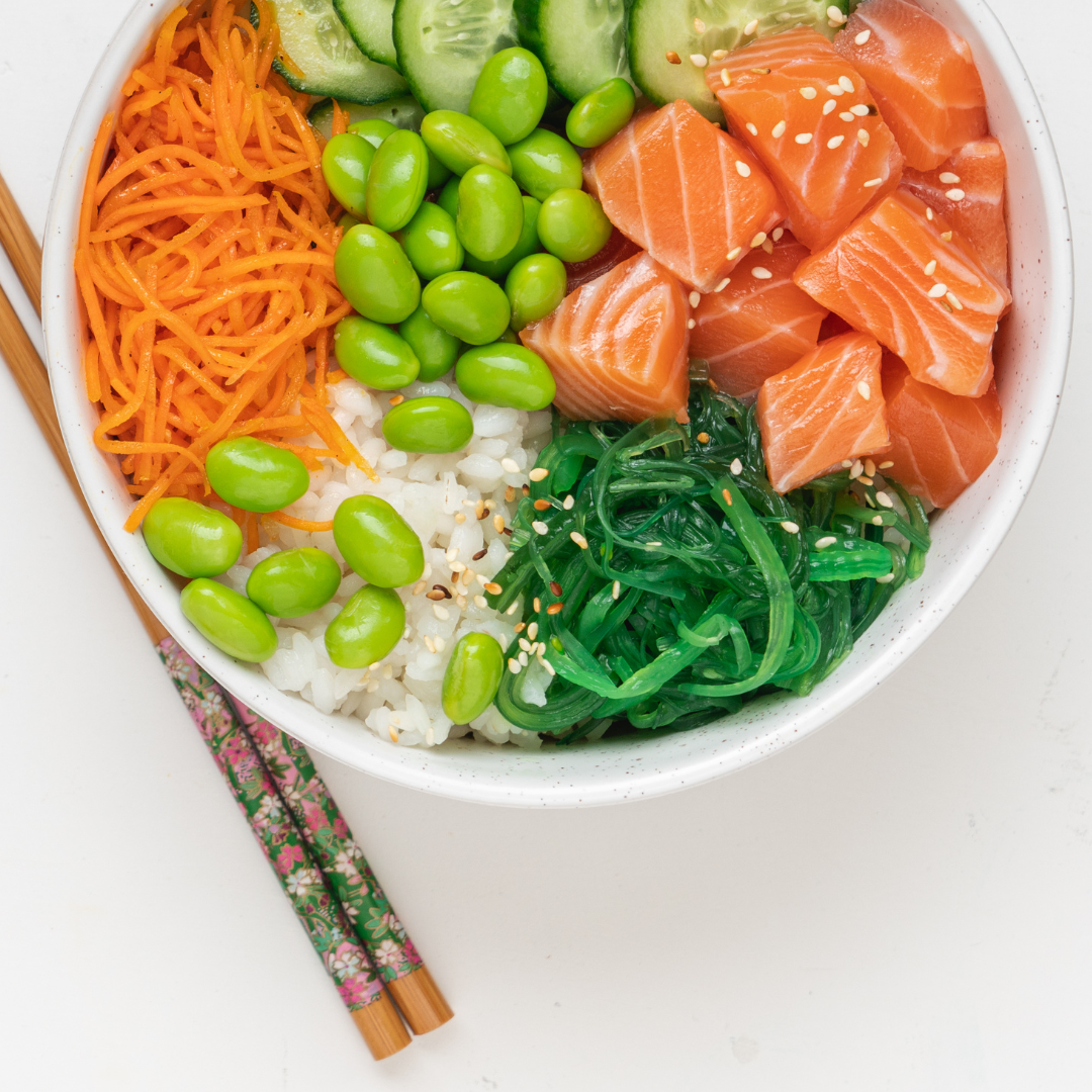 salmon-and-rice-bowl
