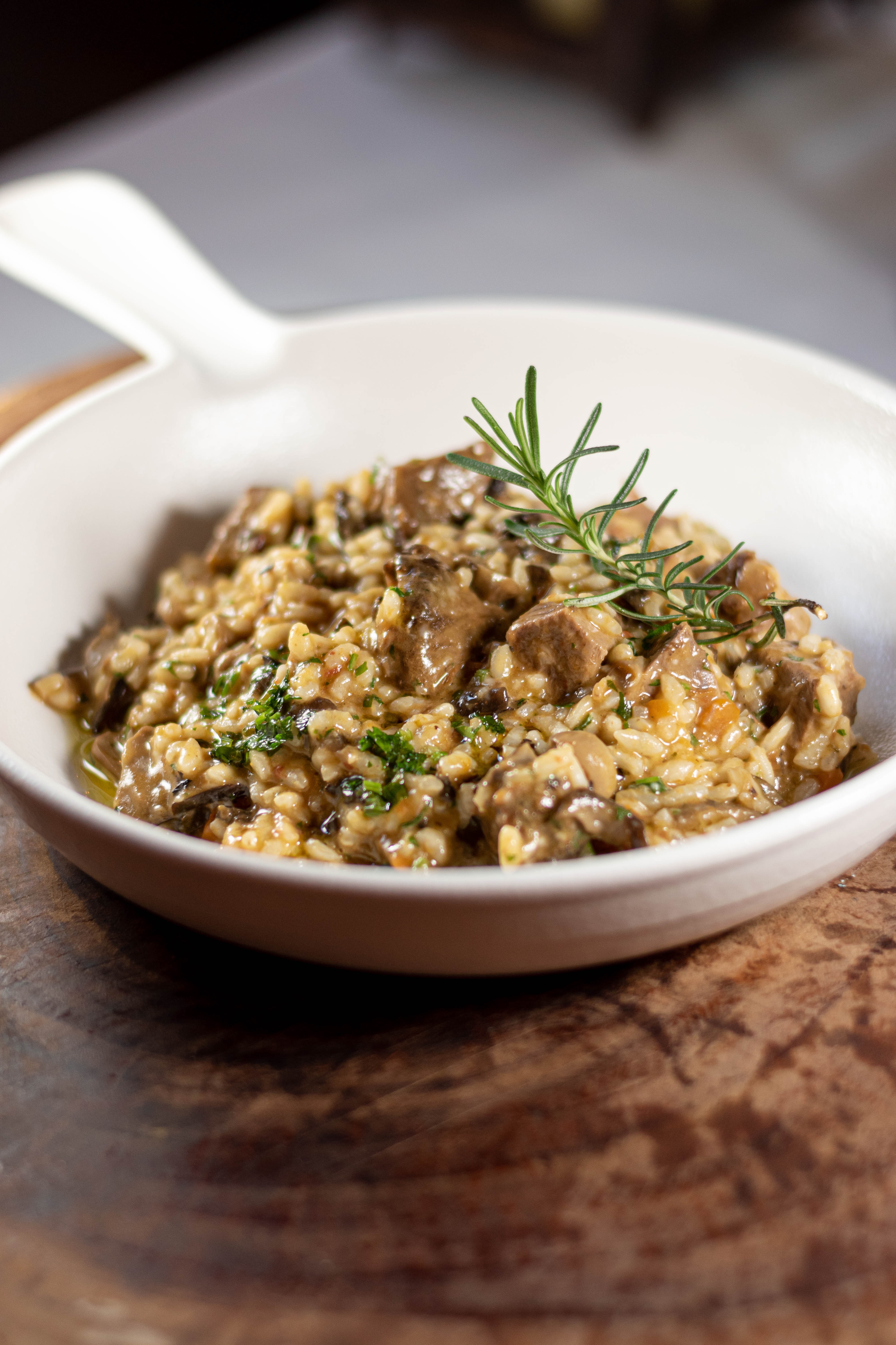 spinach-and-gorgonzola-risotto-w-steak