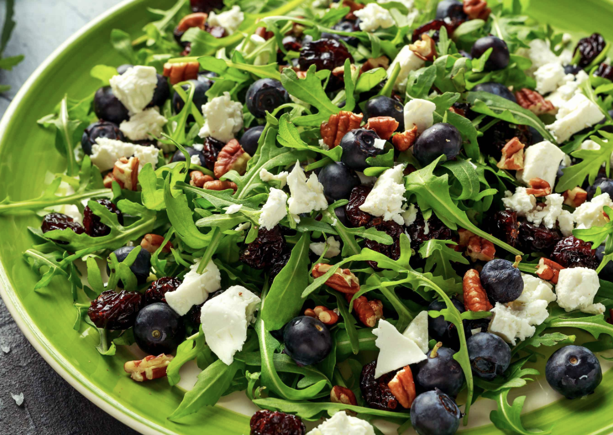 grilled-pineapple-blueberry-and-feta-salad