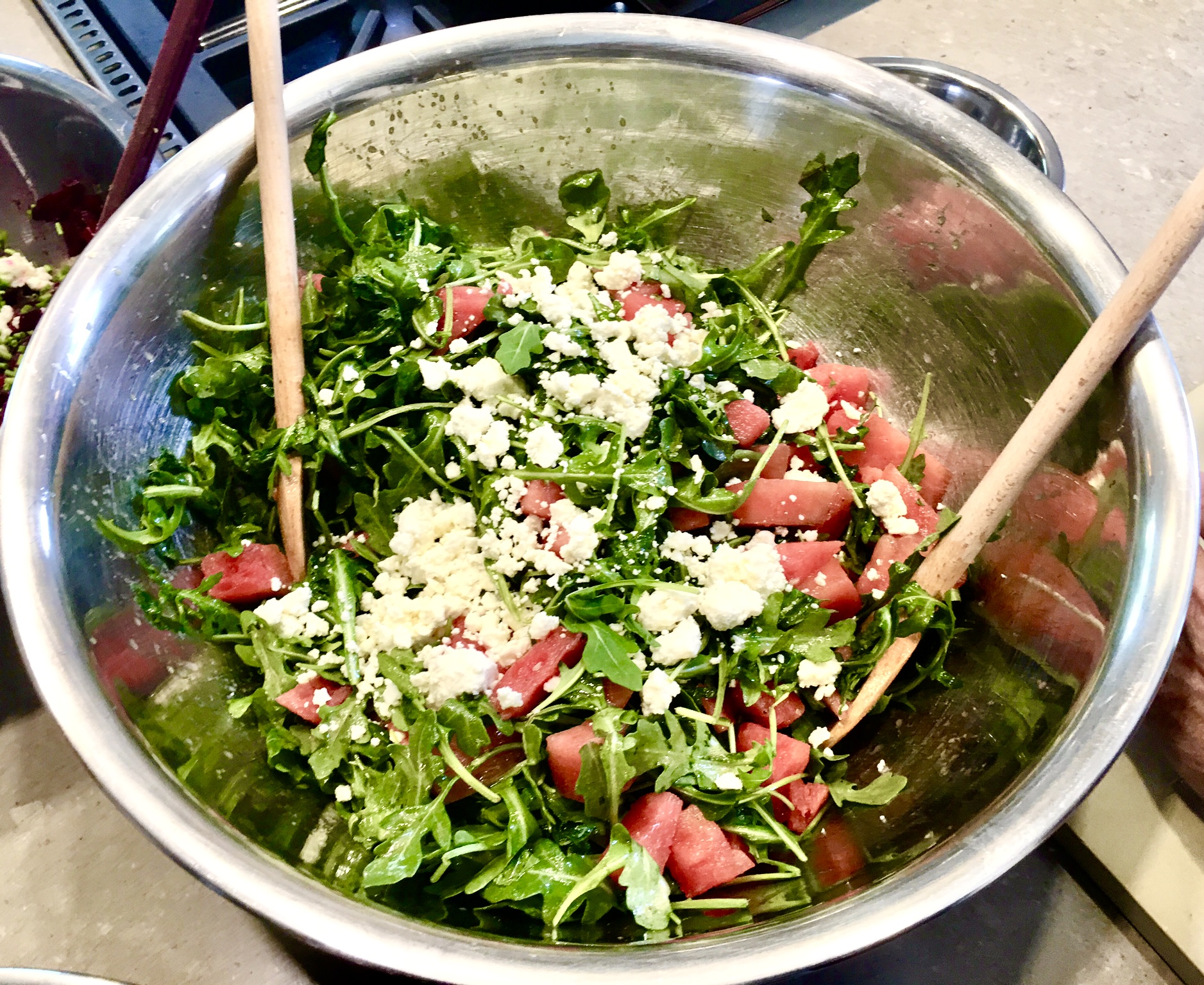 arugula-and-watermelon-salad