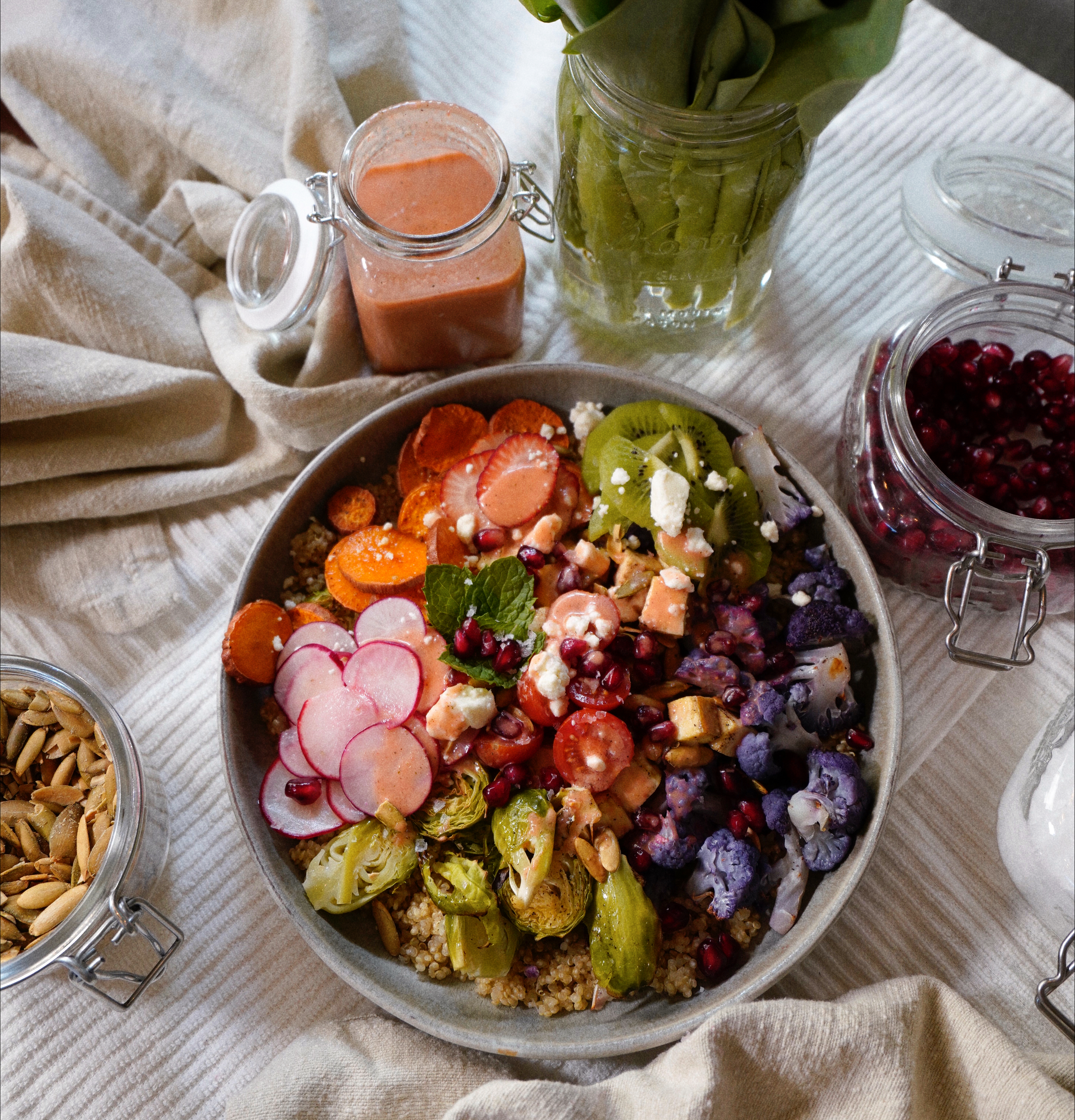 strawberry-mojito-spring-salad