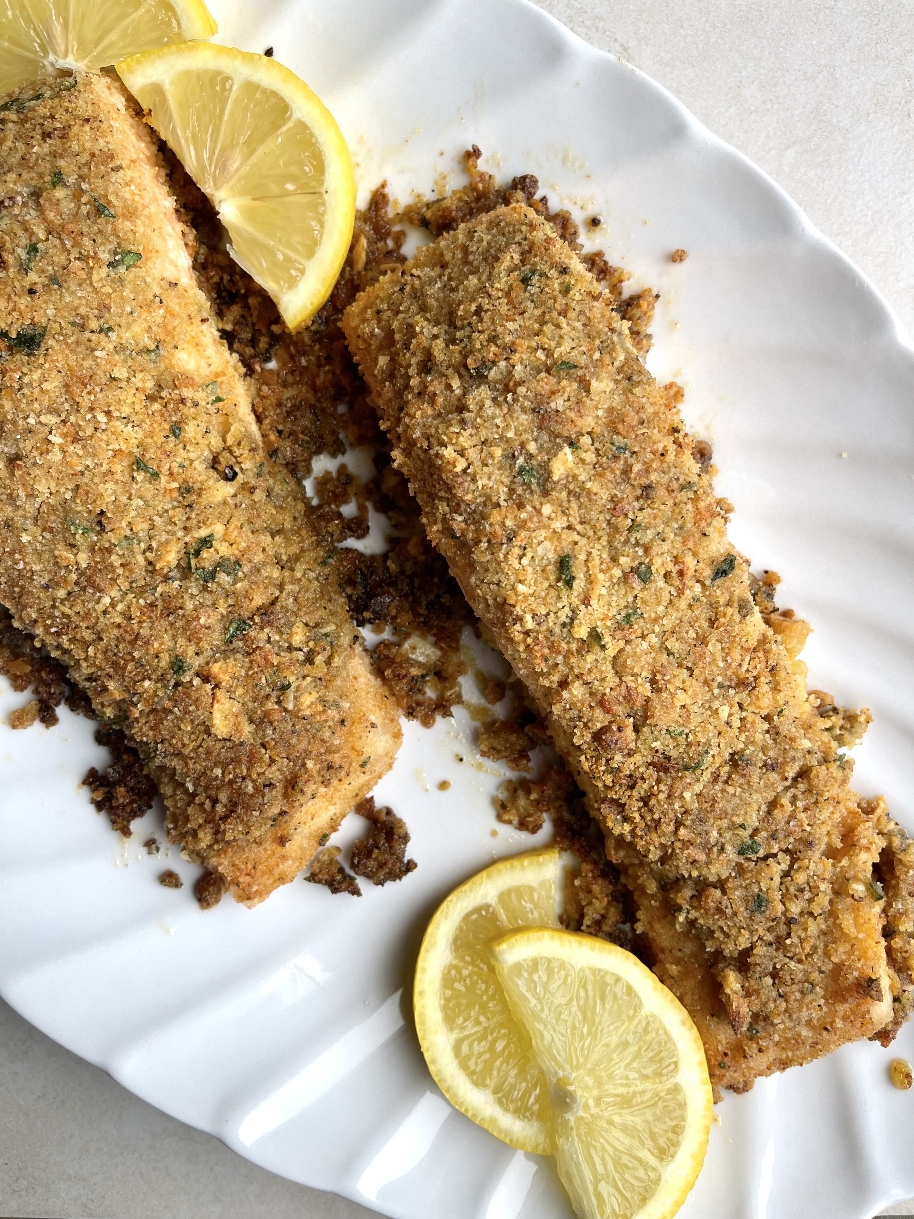 parmesan-and-herb-crusted-salmon
