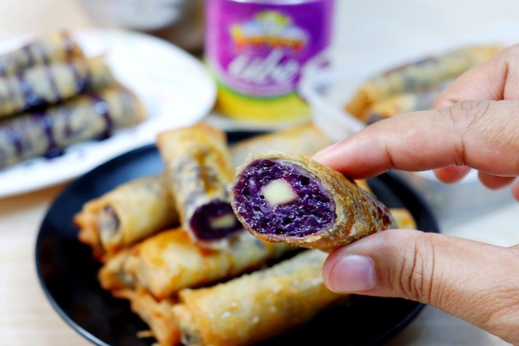 ube-turon-malagkit