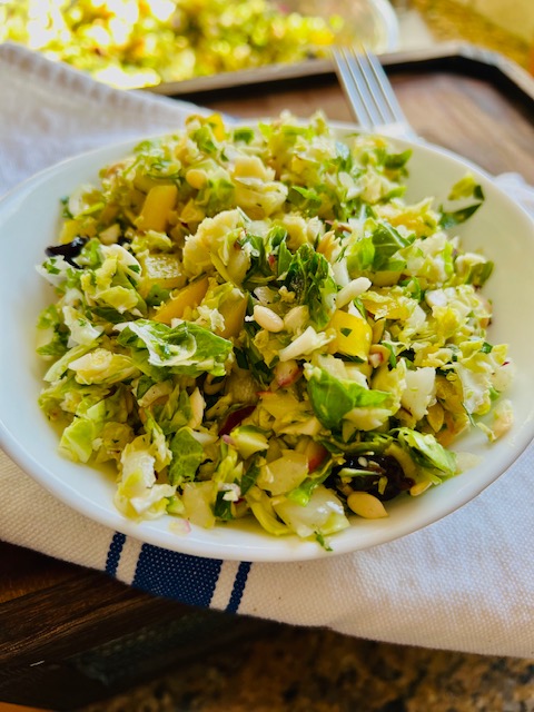 shaved-brussel-sprout-salad-w-lemon-shallot-vinaigrette