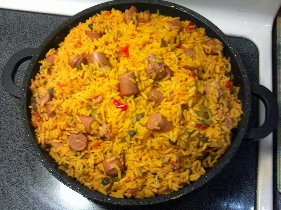 arroz-con-salchicha