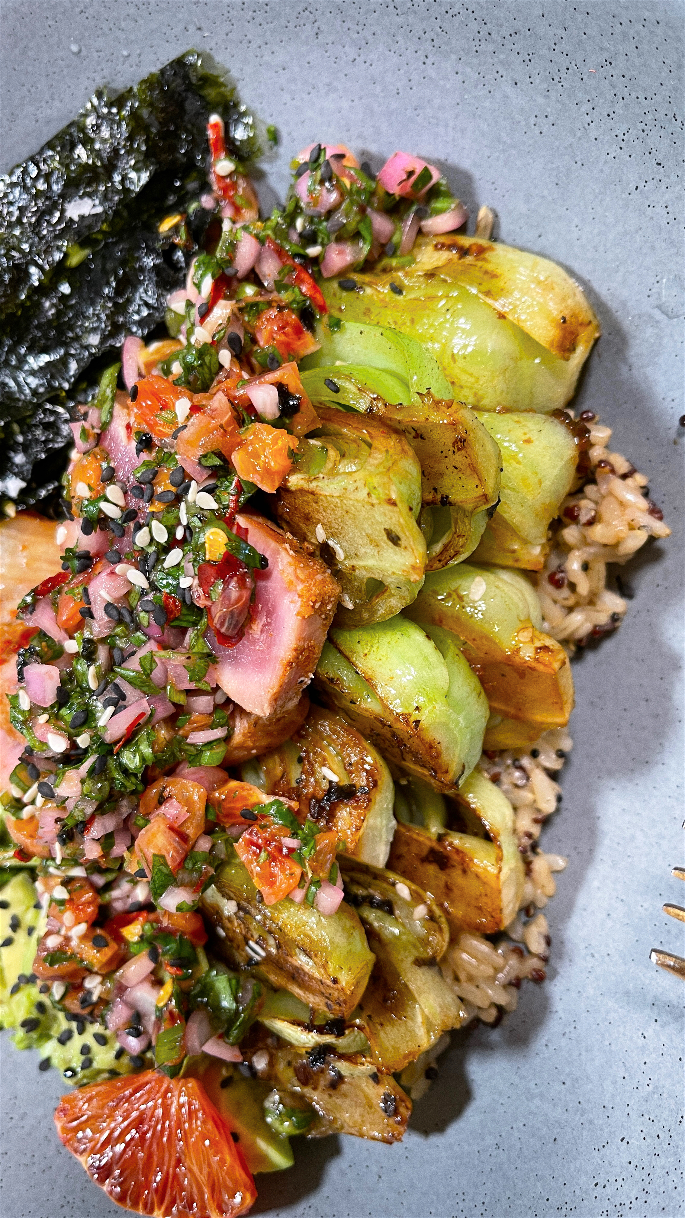 baby-bok-choy-seared-ahi-bowls