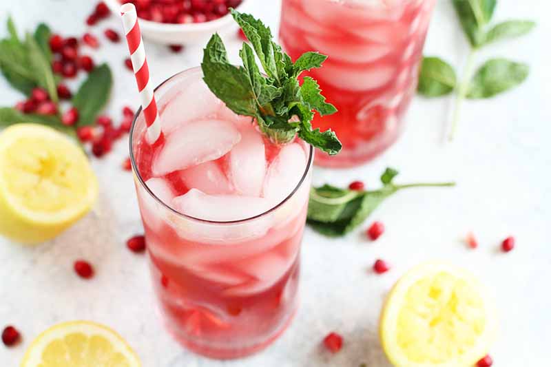 raspberry-pomegranate-lemonade