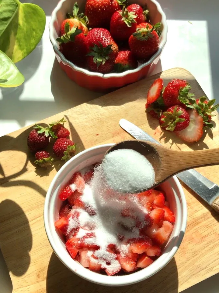 strawberry-green-tea