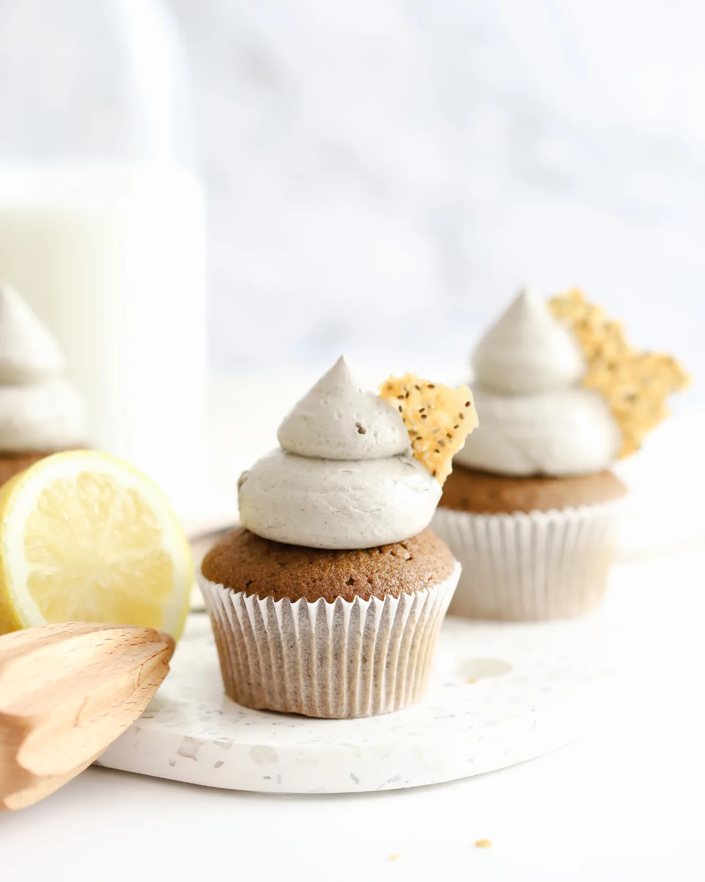 lemon-black-sesame-cupcake