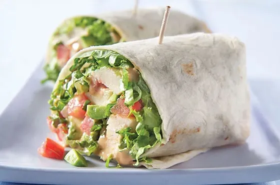 spicy-chicken-and-avocado-wraps