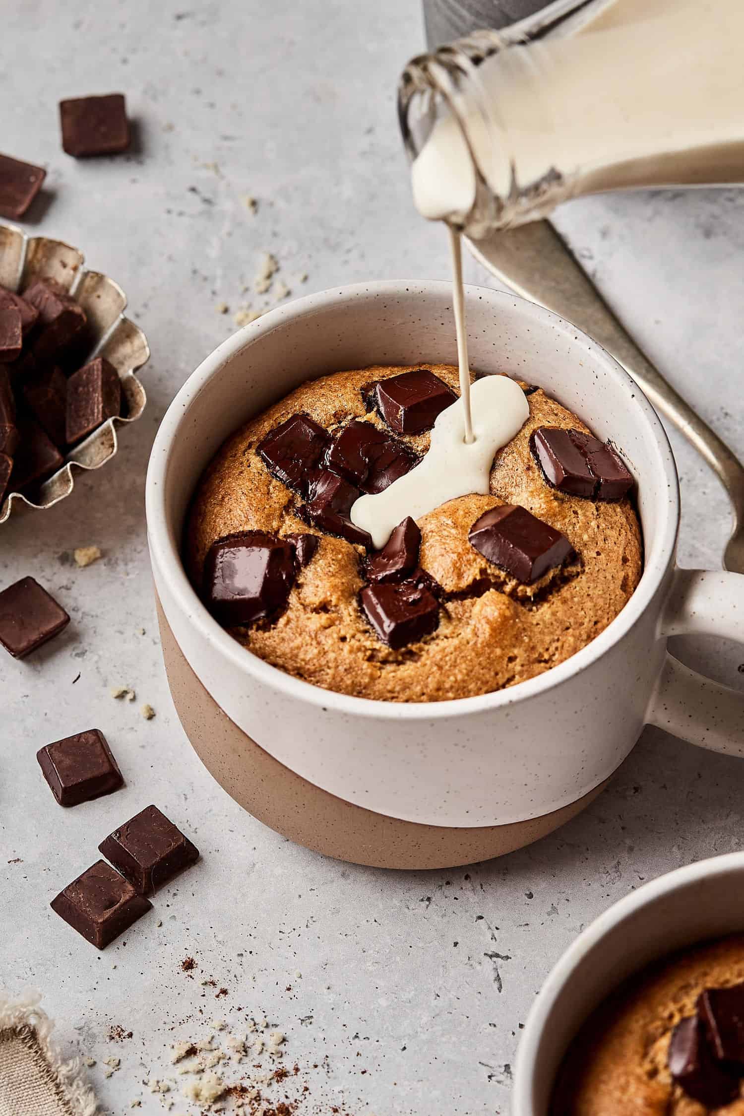 pumpkin-tahini-chocolate-chip-mug-cake