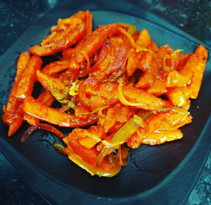 honey-chili-potatoes