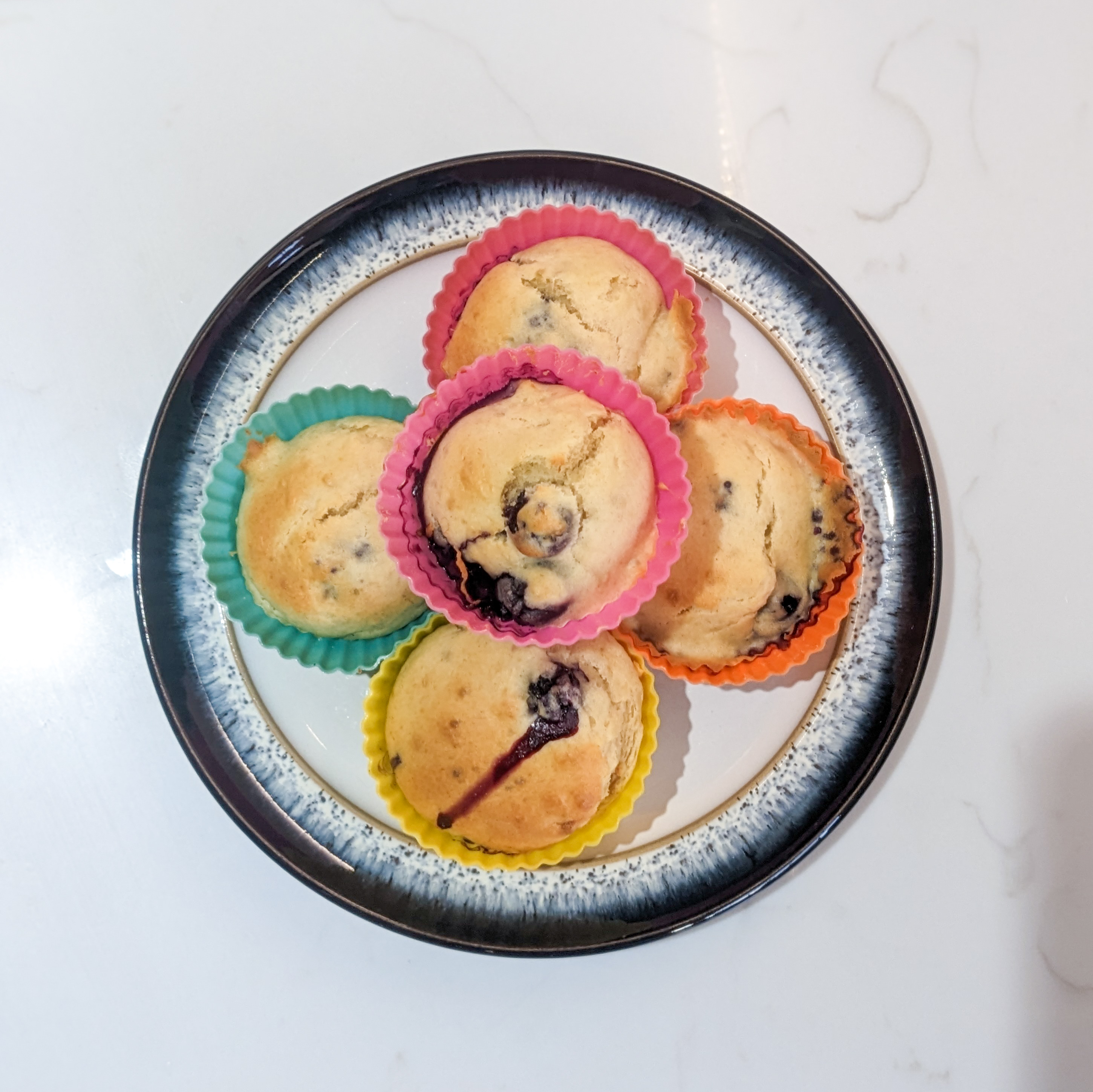 low-sugar-blueberry-muffins