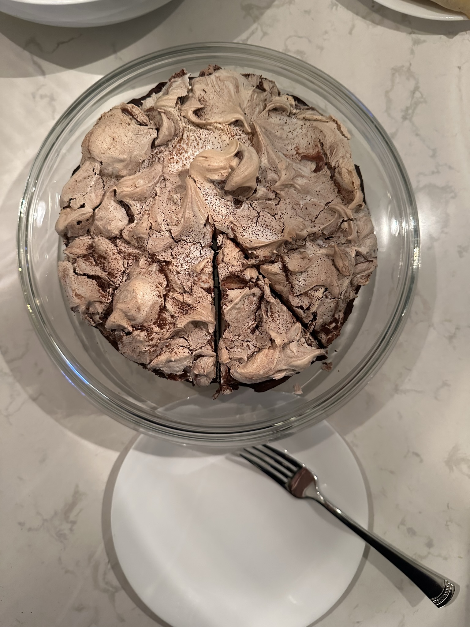 flourless-chocolate-and-raspberry-meringue-cake