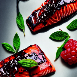 raspberry-balsamic-glazed-salmon