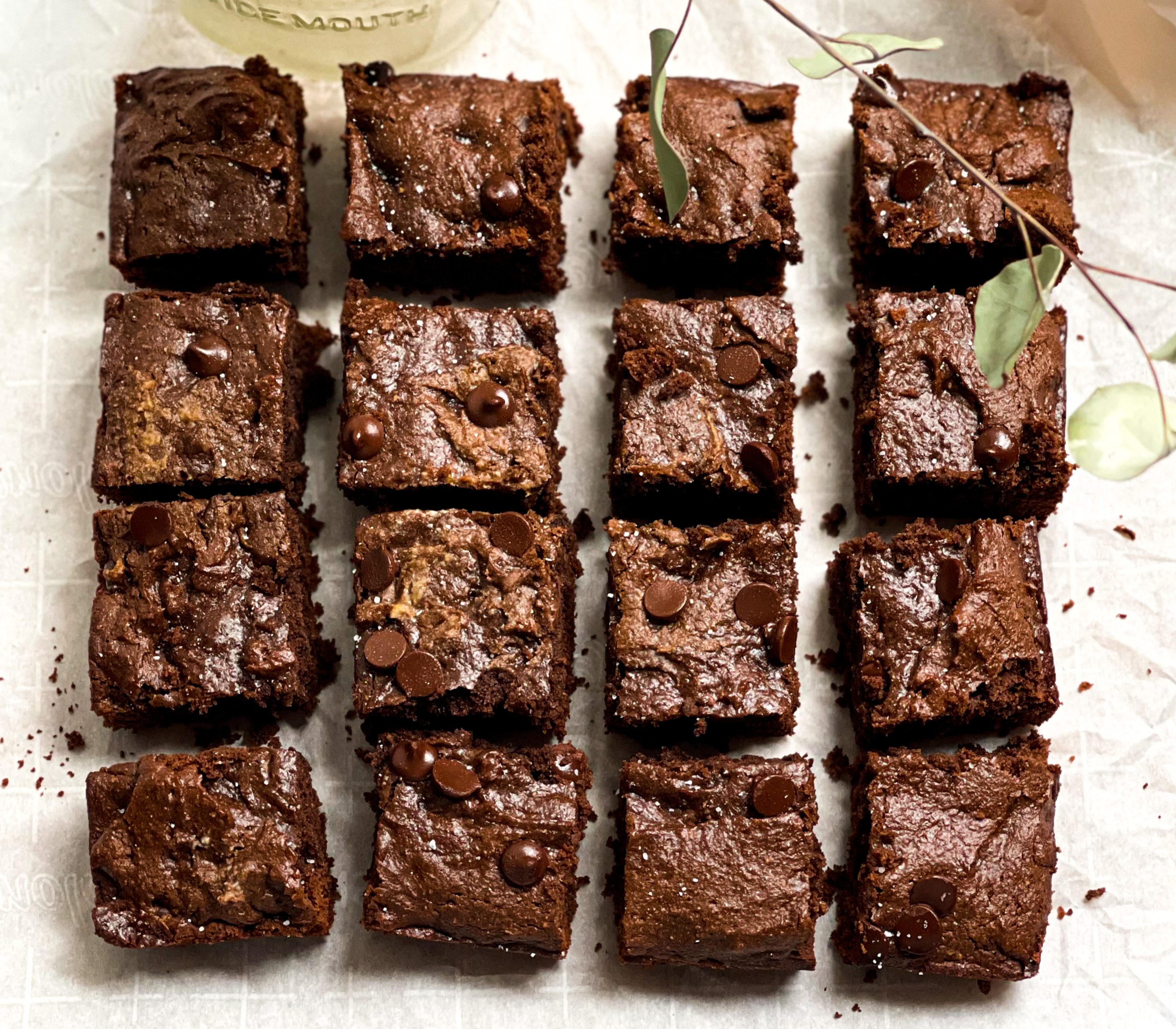 tahini-brownies