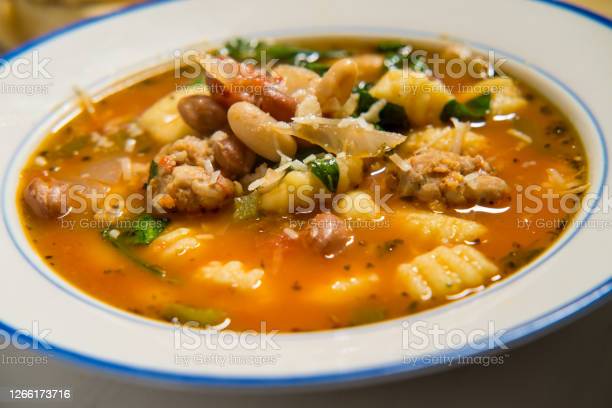 sausage-and-spinach-soup