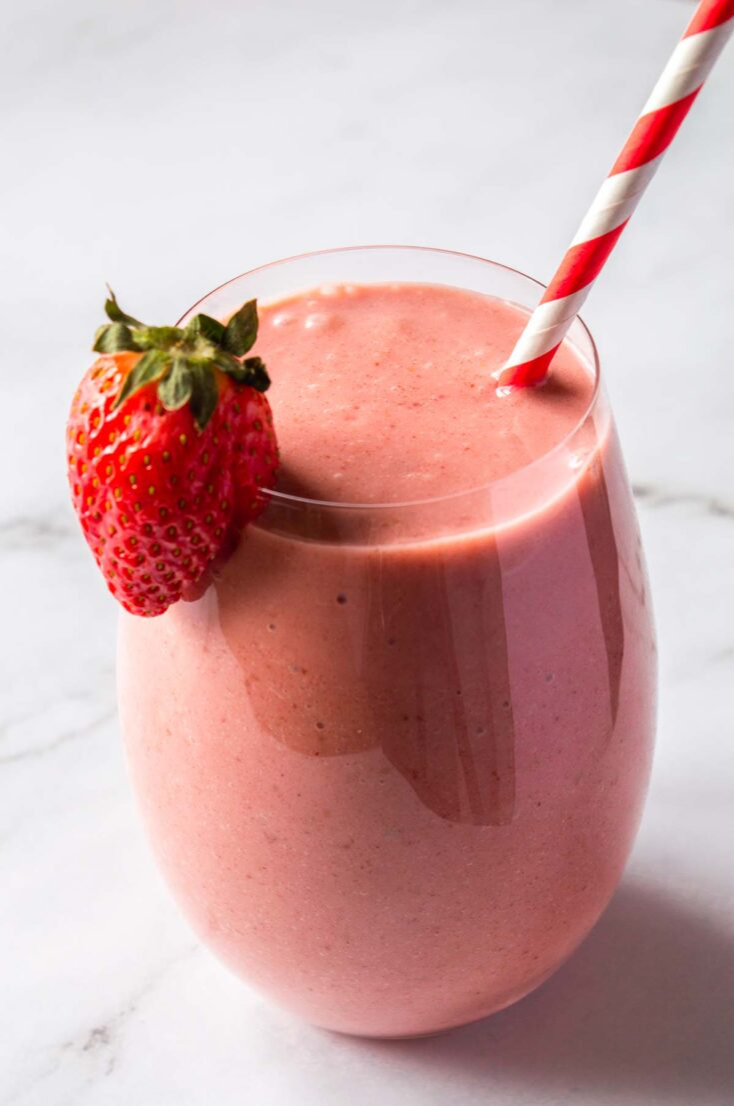 vegan-strawberry-banana-smoothie