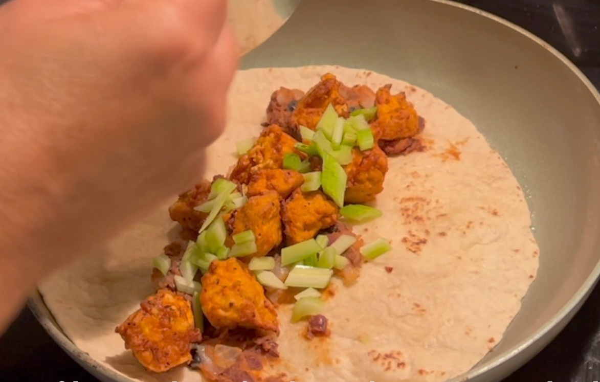 buffalo-tofu-wraps