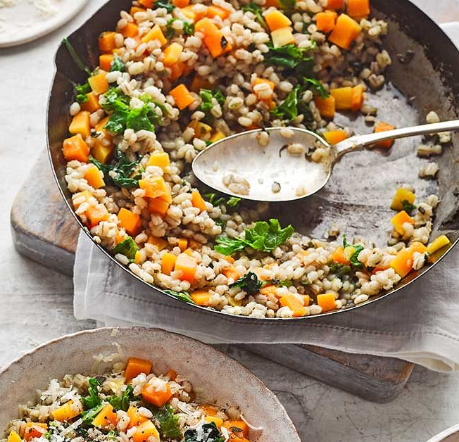 speedy-butternut-squash-barley-risotto