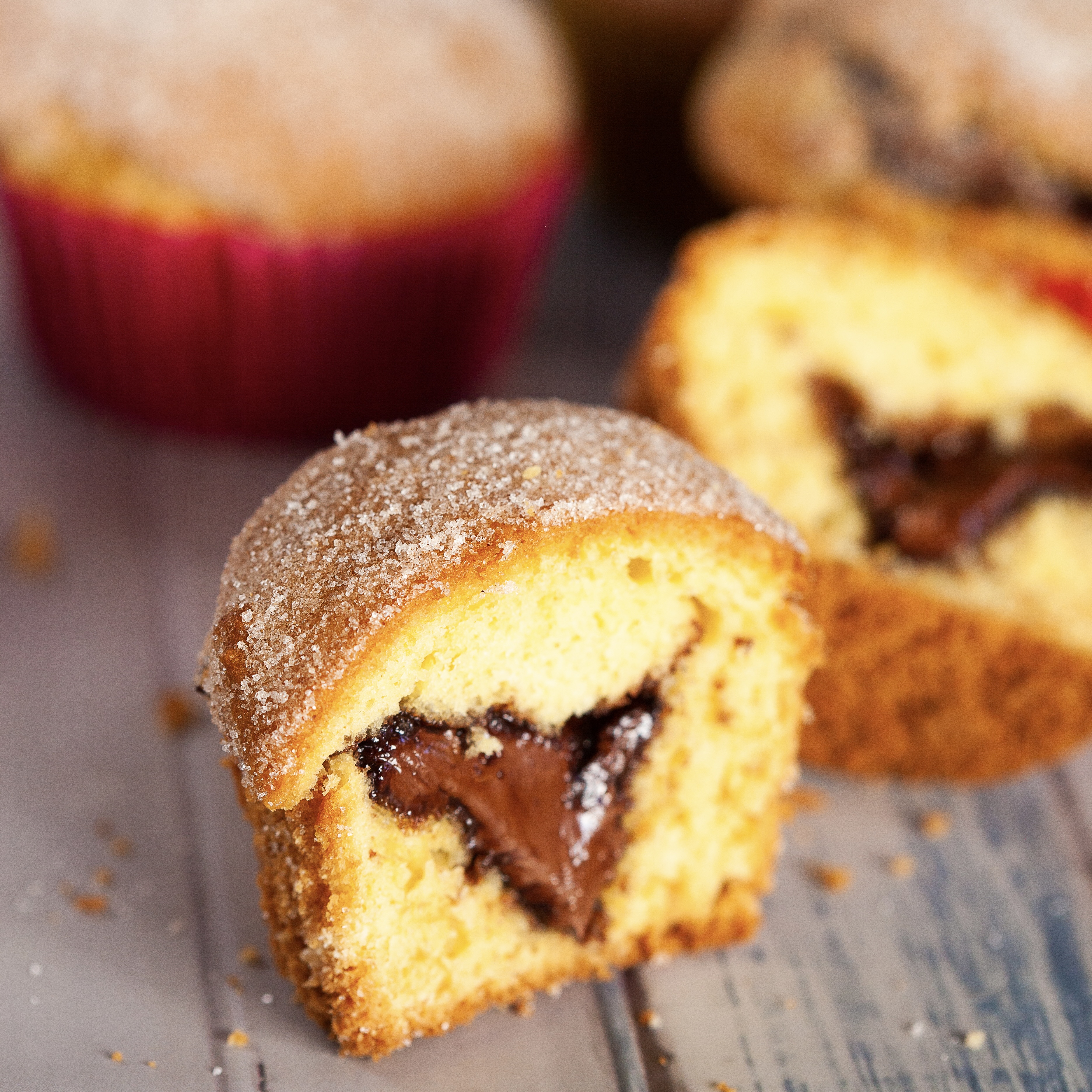 nutella-duffins