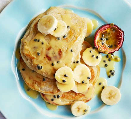 coconut-and-banana-pancakes