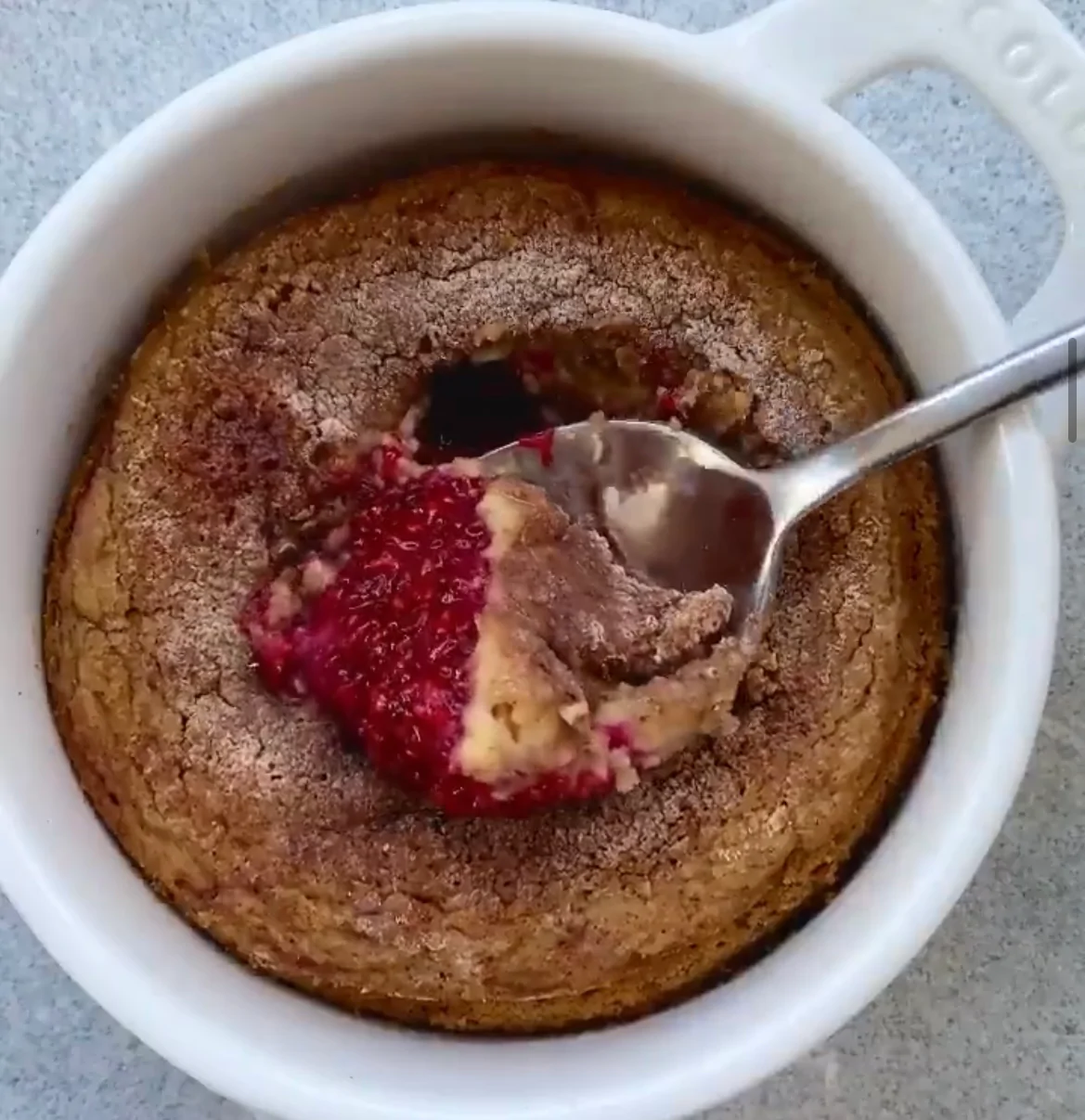 jelly-donut-baked-oats