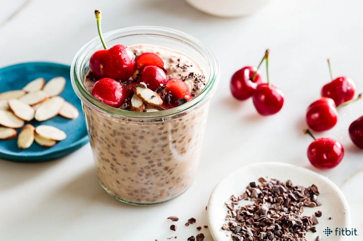 chocolate-cherry-overnight-oats