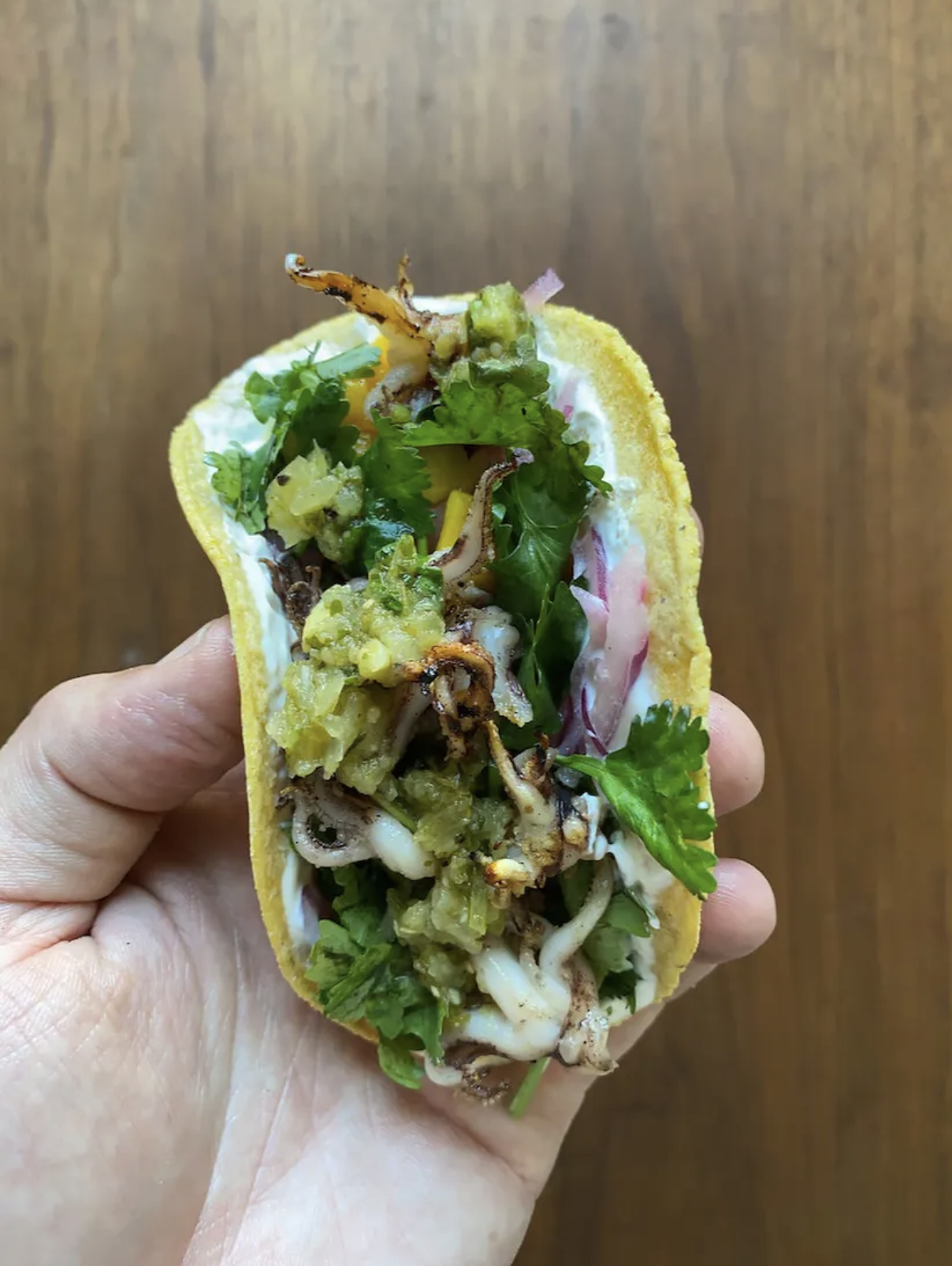 squid-tacos
