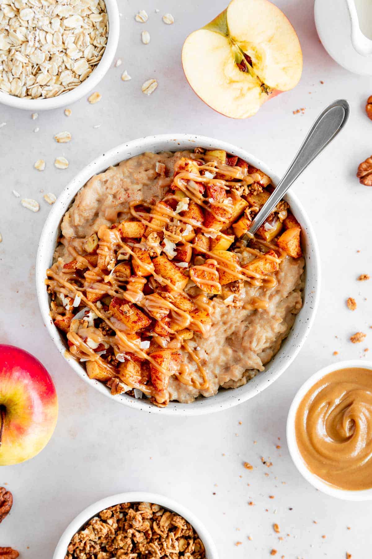 salted-carmel-apple-stove-top-oats