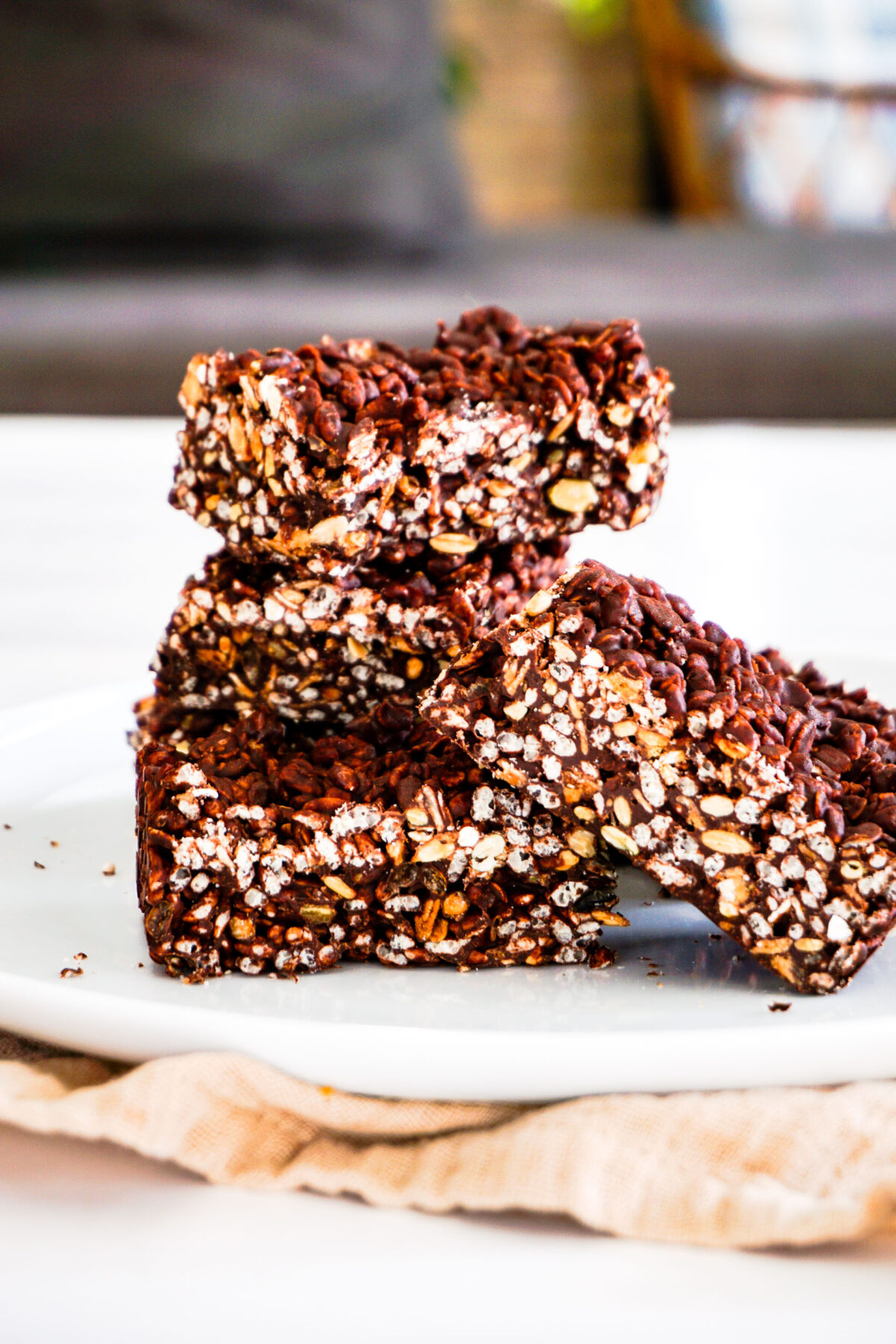 chocolate-granola-bars