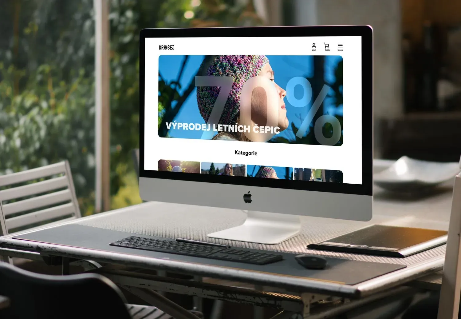 Eshop that Proxi Vision developed for customer needs.