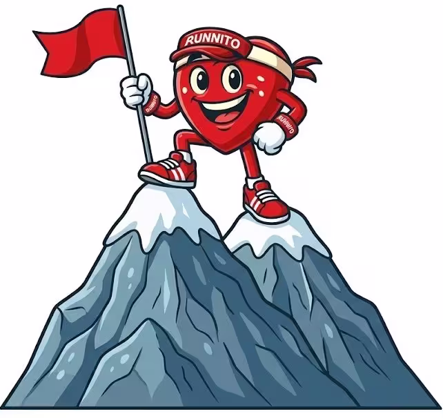 Runnito en la montaña