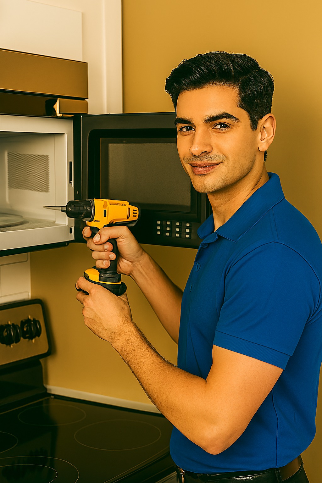 Microwave/Oven Installation