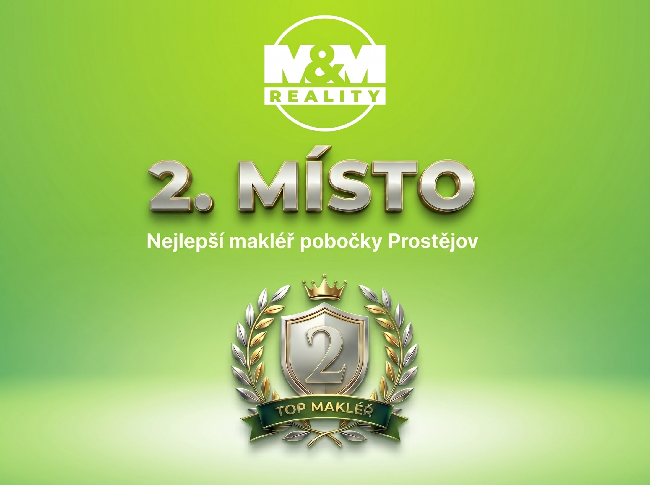 Certifikát 2. místo