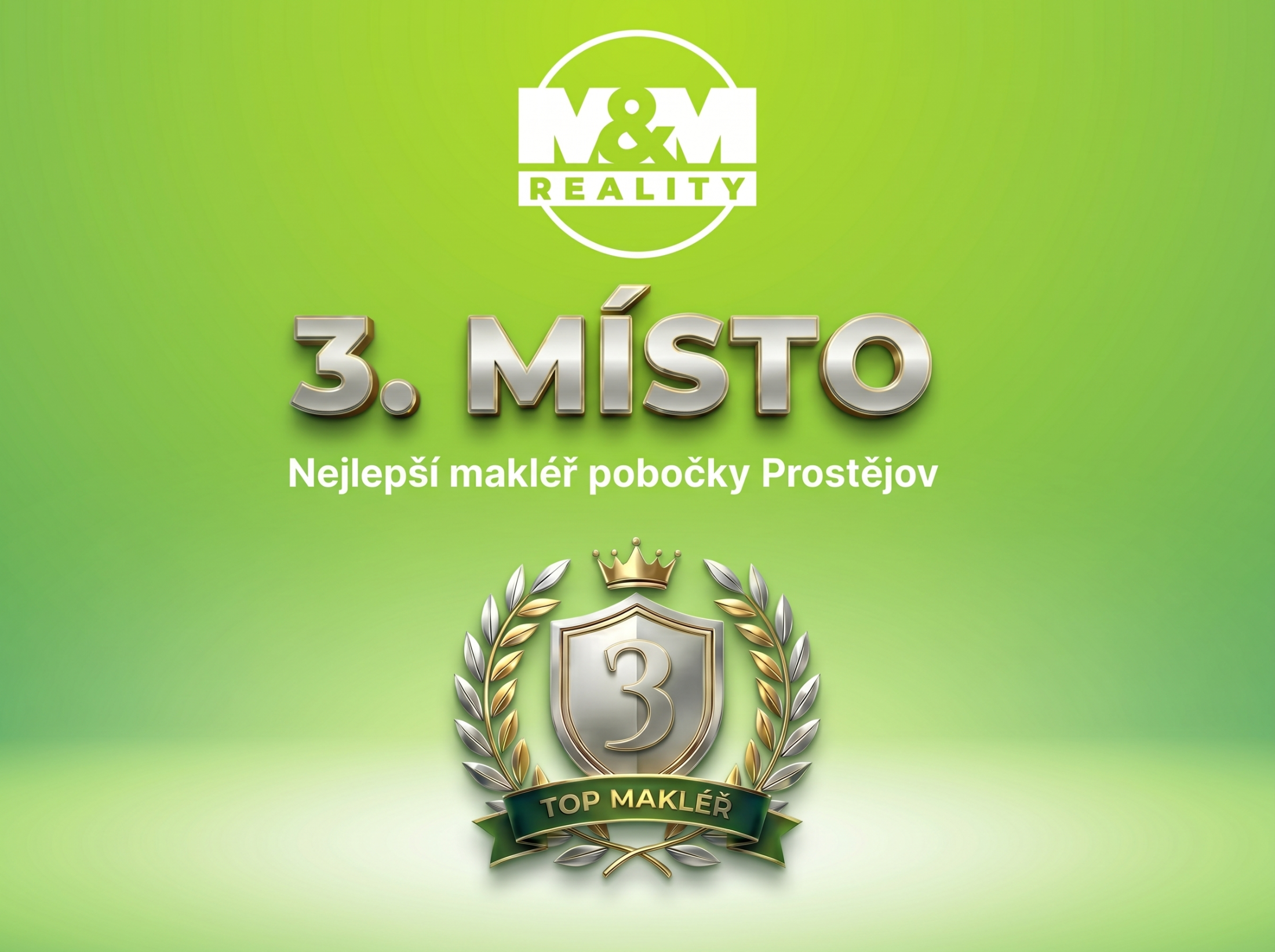 Certifikát 3. místo