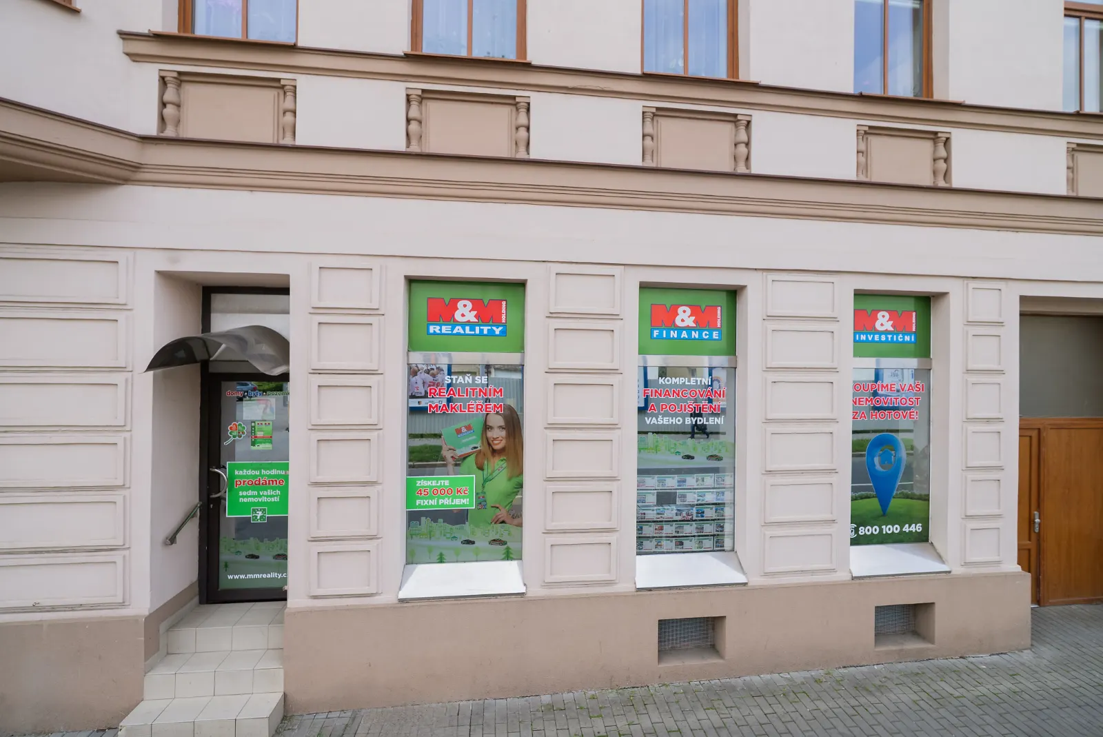 Pobočka M&M Reality Prostějov